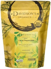 Organics, Cacao Peppermint, Loose Leaf Cacao, 16-Ounce Bag