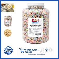 Assorted Mini Marshmallows in Jar, 2.5 Lbs, Perfect for Hot Chocolate Toppings
