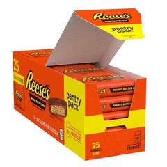 REESE’S Milk Chocolate Snack Size Peanut Butter Cups, Candy Pantry Pack, 13.75 o