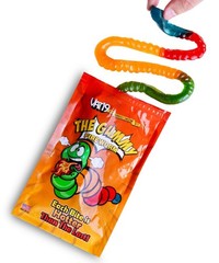 The Gummy Fireworm™ Two feet of increasing spiciness