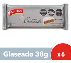 Alfajor Terrabusi Clasico Blanco x6 u / Alfajor Terrabusi Classic White x6u