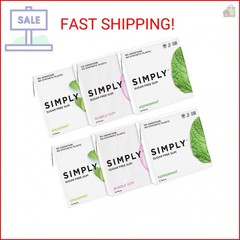SIMPLY Gum | Dental Gum | Xylitol Chewing Gum- Sugar Free | Variety Pack- Bubble