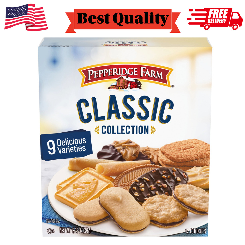 Pepperidge Farm Classic Collection Assorted Cookies Variety Pack 13.25 Oz Box