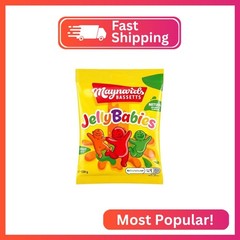 Maynards Bassetts Jelly Babies 130g, Soft Jelly Sweets