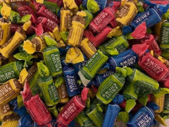 Tootsie Roll FRUIT CHEWS Chewy Candy Chews – 4 FLAVORS- BULK CANDY- One Pound