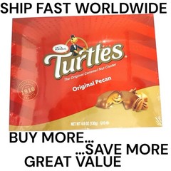 Demet’s Turtles Caramel Nut Cluster Original Pecan Box Candy, 4.6 oz