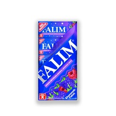 Falim Plain Gum – Forrest Fruits Flavoured- 20 5 5 Count (Pack of 20), Purple