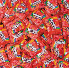 Skittles Gummies Original, Assorted Fruit Flavors, Fun Size Packets (4 Pounds)