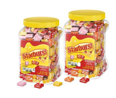 2 Pack Starburst Original Fruity Chewy Candy Bulk Jar 54 oz Each