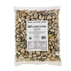 ZOT Chewy Licorice Stones In Bulk, 2.2 Pound