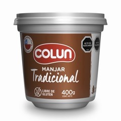 Colun Manjar Tradicional Chocolate Sweet & Assortment Gluten Free Jar 400g