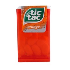 Tic Tac Orange Flavored Pack of 12 Pcs 13 gm Each + Fresh Stock