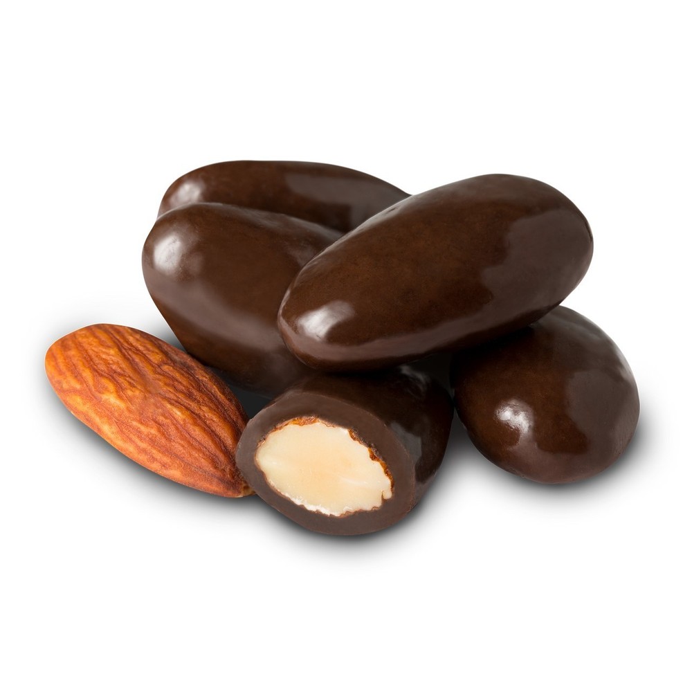 DARK CHOCOLATE COATED CALIFONIA ALMONDS – BULK VALUE PRICE PICK YOUR CRAVING NOW
