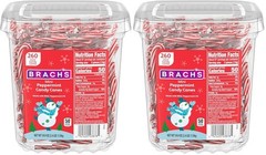 Convenient 260 Count Mini Candy Canes Tub – Peppermint Flavor for Any Occasion