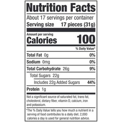 NERDS Gummy Clusters, Candy, Rainbow, Crunchy 18.5 oz (Pack of 1), Multicolor
