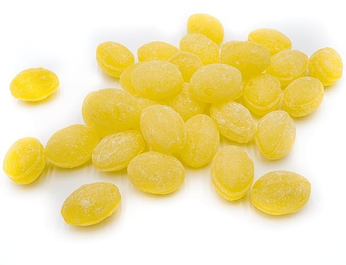 Claeys Sanded Lemon Drops Hard Candy 2LB |Lemon Flavored Candy | Christmas Sale!