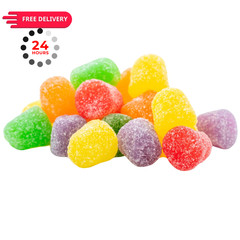 Assorted Spice Drops Traditional Gummy Candy, 1 Lb 1 Pound (Pack of 1)