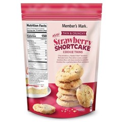 (2) Strawberry Shortcake Cookie Thins ~Limited~ Member’s Mark Brand – 2 lbs