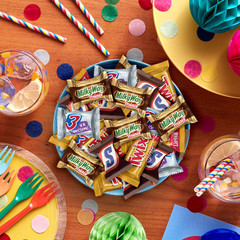 200 Pc Chocolate Candy Variety Pack Snicker Twix Milky Way 3 Musketeers 57.15 oz