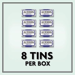 Refreshing Arctic Peppermint Mints – Convenient 1.2 oz Tins, Sugar-Free Set