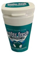 Center Fresh liquid filled crunchy Chewing Gum – Mint Flavored | Pocket bottle