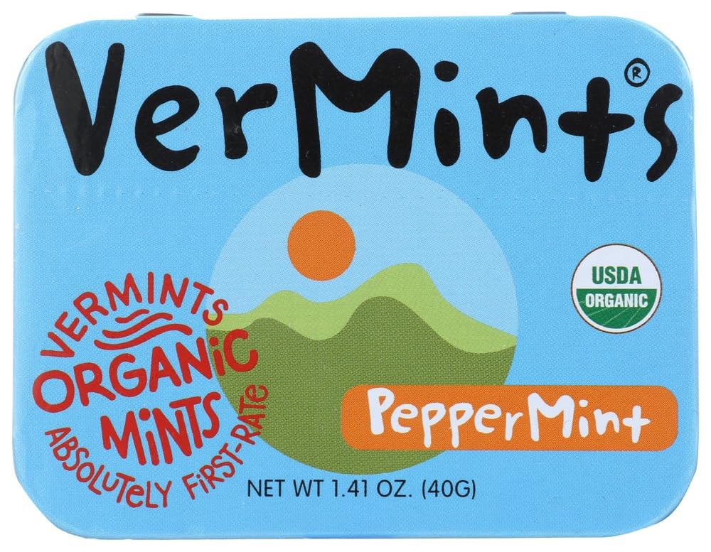 Vermints Peppermint Breathmints ( 6×1.41 OZ)