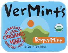 Vermints Peppermint Breathmints ( 6×1.41 OZ)