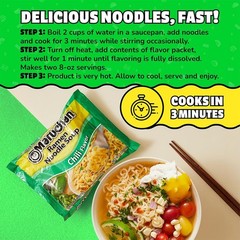 Chili Flavor Instant Ramen Noodles – 24 Pack, Quick Meals for Busy Families