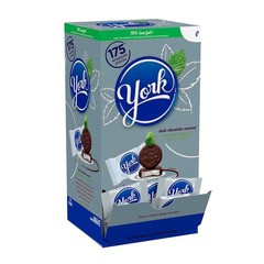 YORK Dark Chocolate Peppermint Patties Candy 175 Count Bulk Box Gluten Free