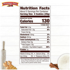Gingerman Cookies, Ginger Cookies Bag, 5 Oz.,21 Count (Pack of 4)