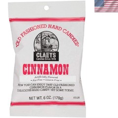 6 Oz Claey’s Cinnamon Hard Candy – Classic Treat for Satisfying Sweet Cravings