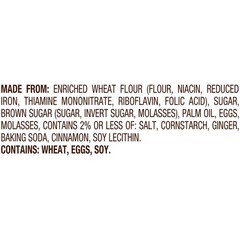 Pepperidge Farm Gingerman Cookies, 21 5 Ounce (Pack of 1), orange, brown