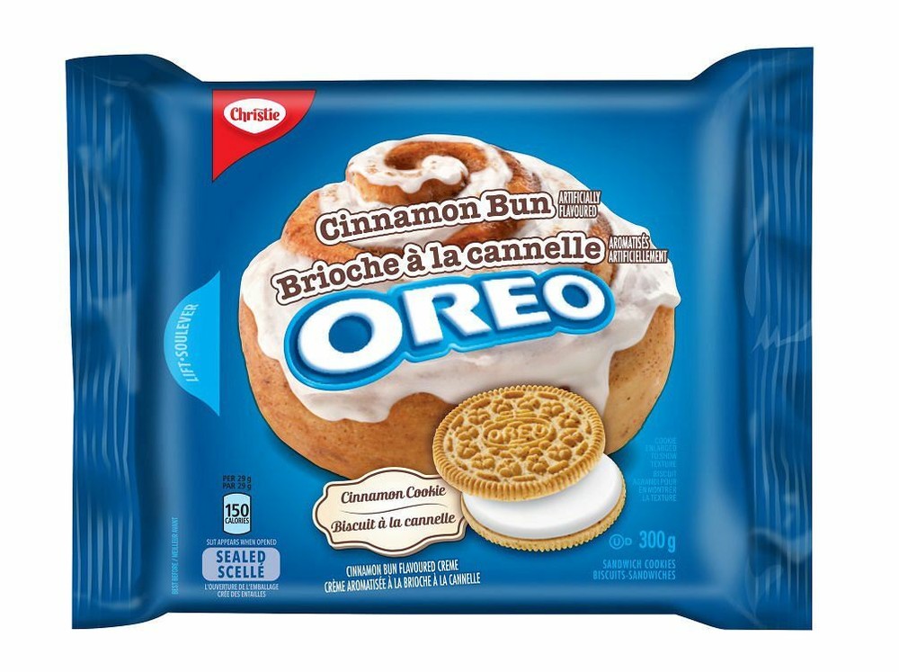 Oreo Cinnamon Bun 261g Imported From Canada PACK OF 4