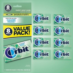 Sugar-Free Sweet Mint Gum Value Pack – 14ct/8pk