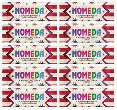 10 NOMEDA PEANUT BUTTER JELLY Chocolate Candy Bars NEW 40g 1.4oz