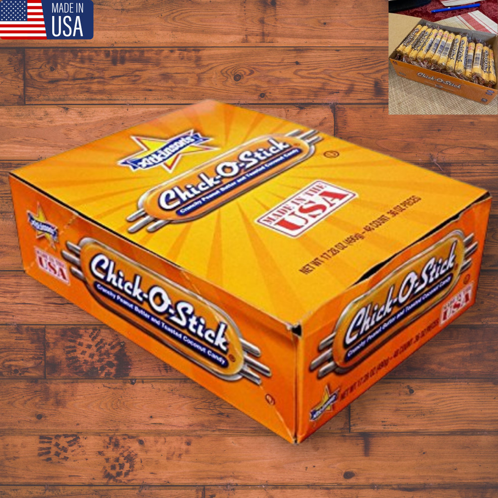 Chick-O-Stick Peanut Butter Peanut Butter Coconut Candy 48 Count 0.36oz