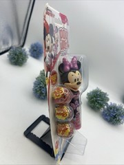 DISNEY MINNIE MOUSE Pop Ups! Lollipop Filled With Chupa Chups by Flix Candy, NEW