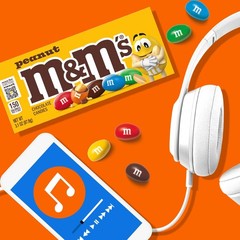 M&M’S Peanut Chocolate Candy Movie Theater Box 3.1 Ounce (Pack of 12)