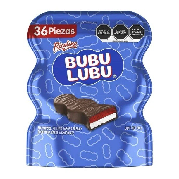 BUBULUBU 🇲🇽 RICOLINO BOLSA GRANDE (36 Piezas de 25g c/u)