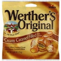 Werther’s Creamy Caramel Filled Hard 12 Count (Pack of 1), White,Gold,Brown