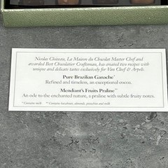 La Maison du Chocolat Van Cleef & Arpels 4pc Gift Box Parisian Chocolates France