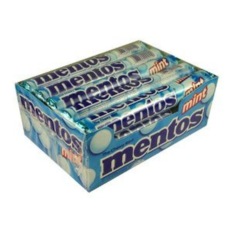 Mentos Mint – 15/1.32oz rolls (2 Pack)