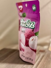 NEW AMOS Peelerz Gummy Lychee 1 PK Peelable Fruit Tiktok Candy 6oz Sweet Hawaii