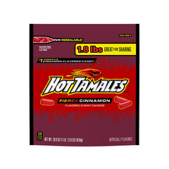 Hot Tamales Fierce Cinnamon Chewy Candy, 28.8 ounce Stand Up Bag, 1 count