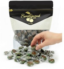 SweetGourmet Classic Chocolate Mint Starlight Hard Candy, Individually Wrapped,