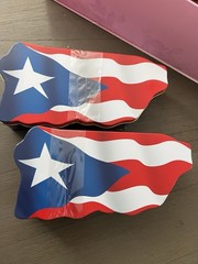 Puerto Rico Butter Cookies In Tin Can New Sealed PR Flag