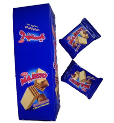 Wafer Biscuits Cream Chocolate MAJESTO 25g x 24 pcs luxurious taste بسكويت ويفر