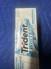 Trident White Wintergreen Sugar Free Gum, 36 Packs of 16 Pieces, New!!!