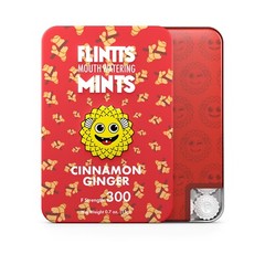 Flintts Mouth Watering Mints – Cinnamon Ginger – F-Strength 300 – Dry Mouth Mint