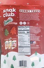 Snak Club Tajin Chili & Lime CHRISTMAS HOLIDAY GUMMY TREES 20 oz Bag